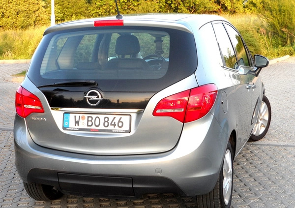 Opel Meriva cena 23900 przebieg: 111407, rok produkcji 2010 z Brzesko małe 301